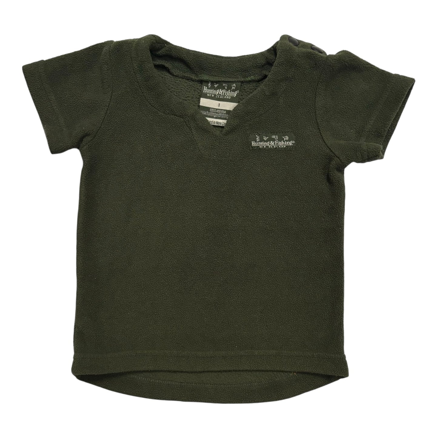 Hunting & Fishing Top (Size 12-18M)