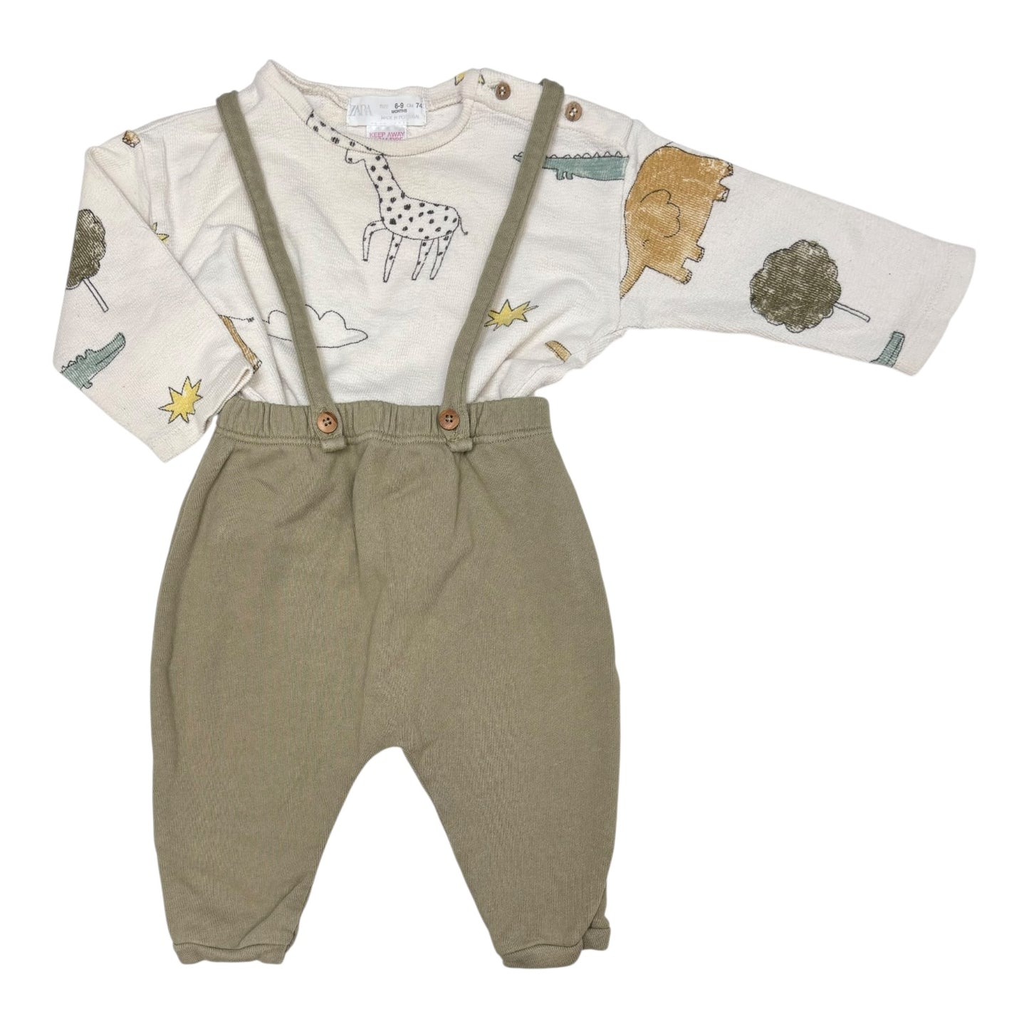 Zara Top & Pants (6-9M)