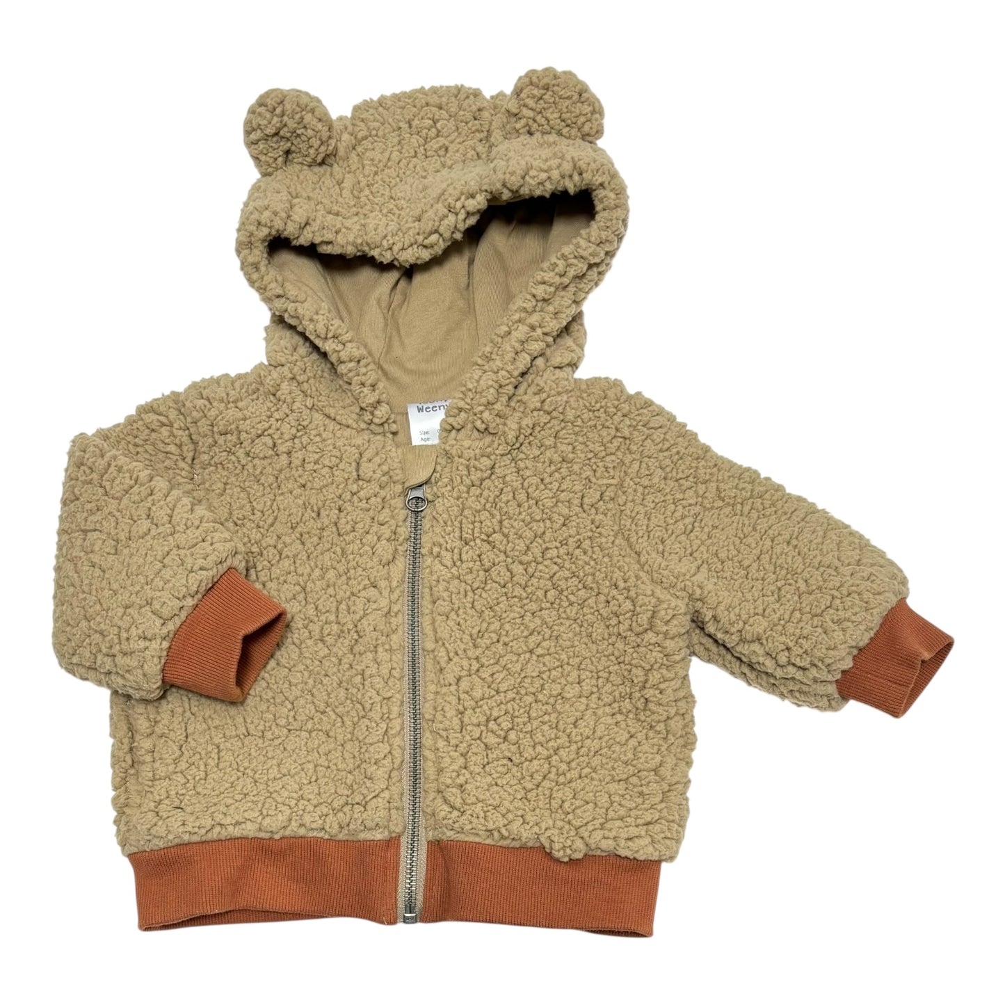 Teeny Weeny Fluffy Jacket (3-6M)