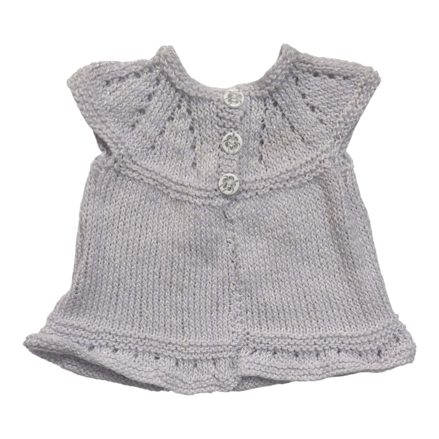 Handmade Knit Vest (Size NB)