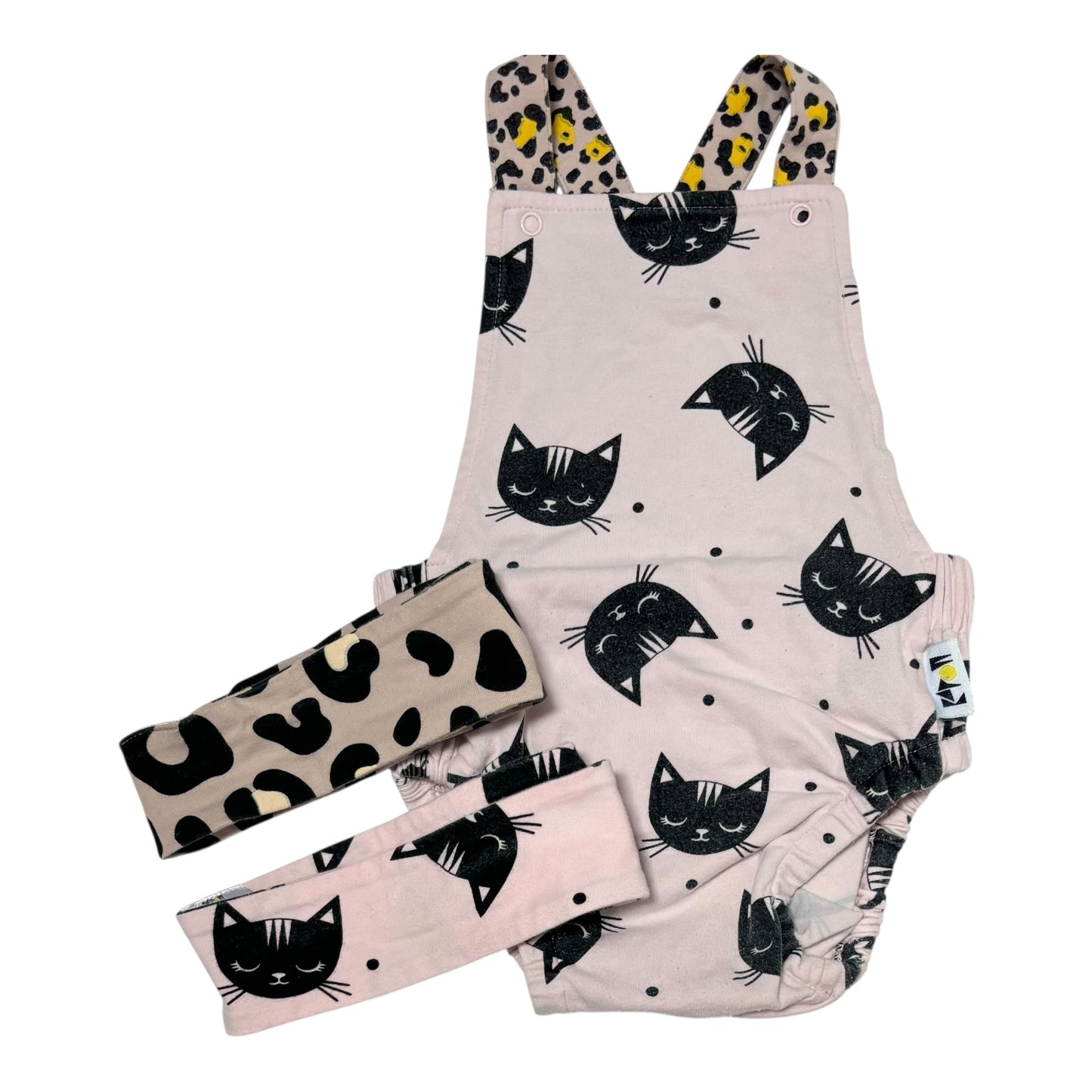 Kapow Romper & Headbands (Size 12-18M)