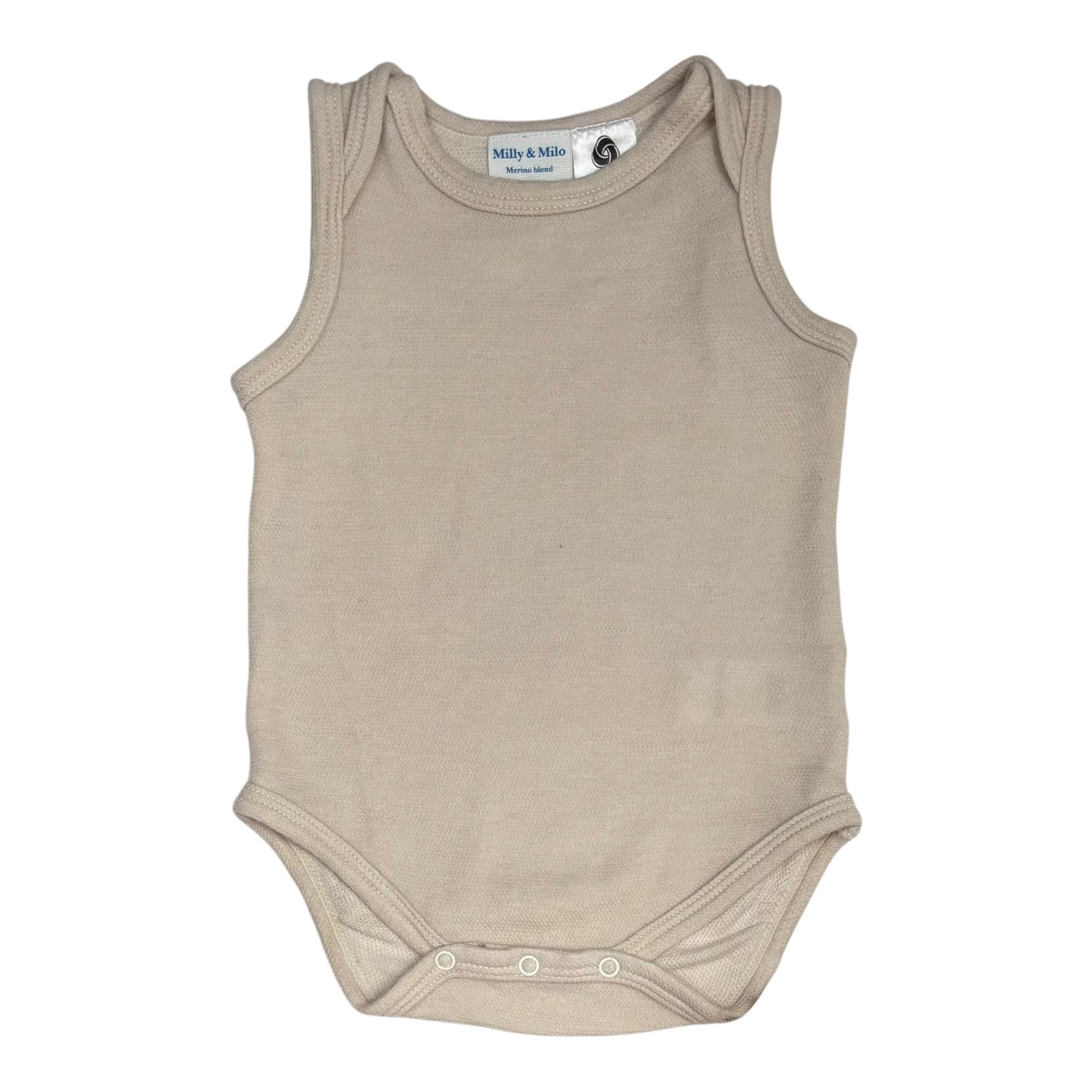 Milly & Milo Merino Bodysuit (Size 3-6M)