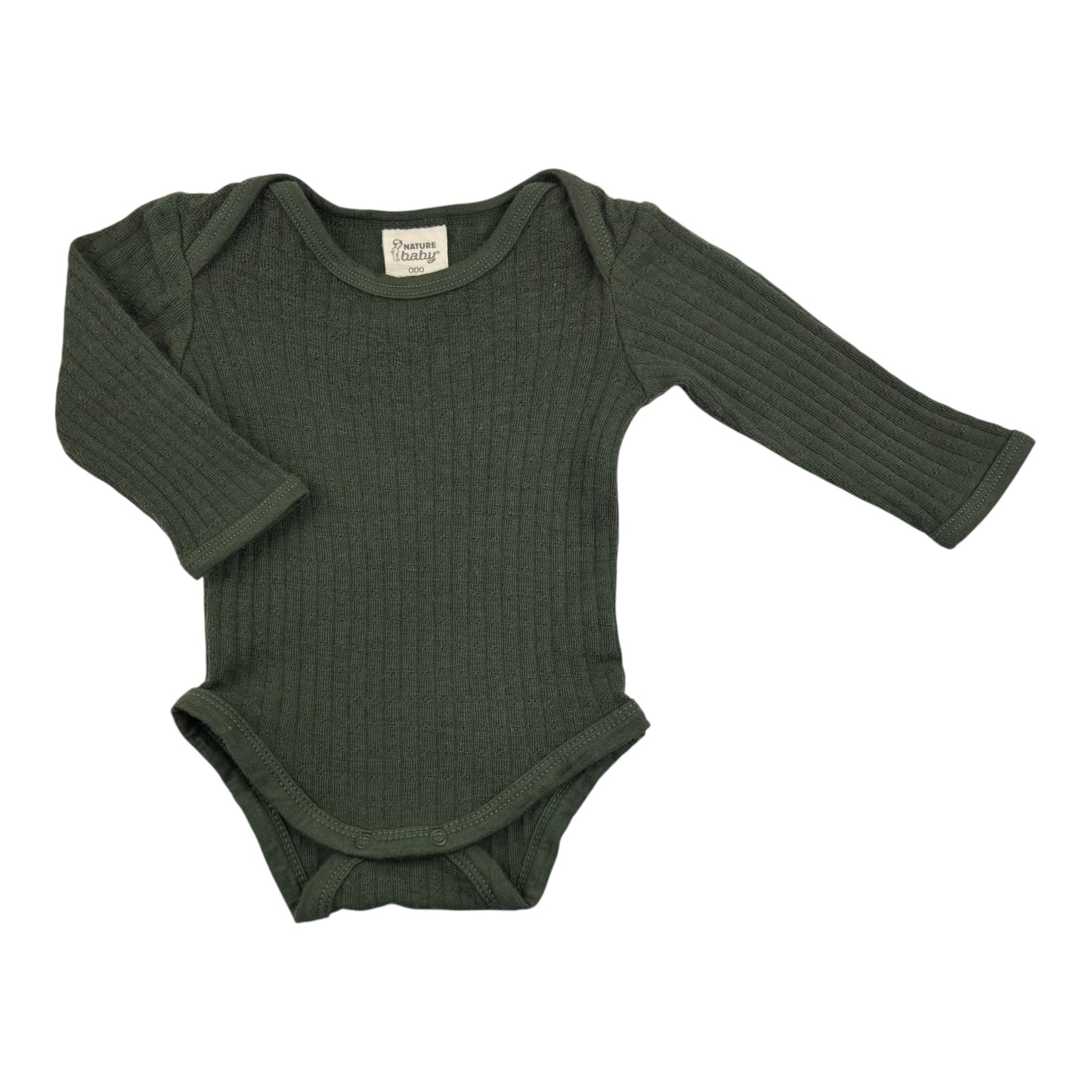 Nature Baby Merino Bodysuit (Size 0-3M)