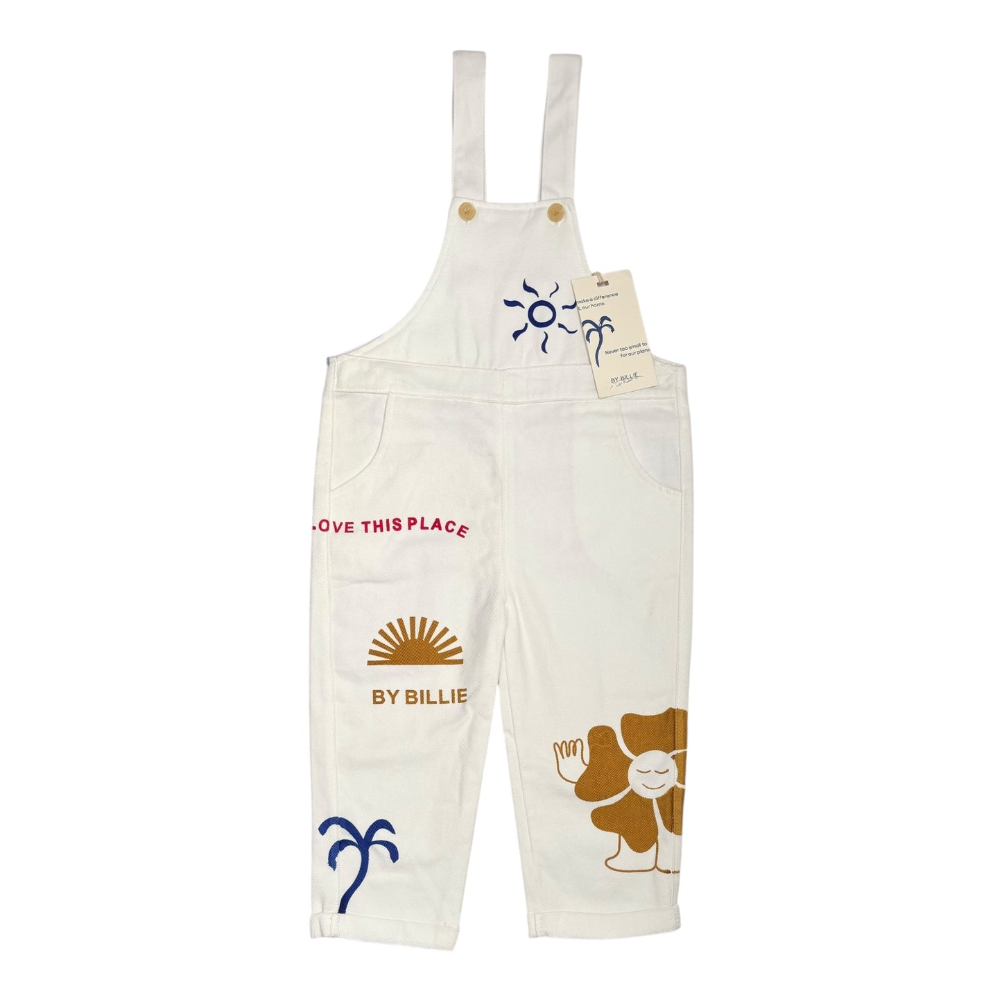 By Billie Overalls (Size 3Y)