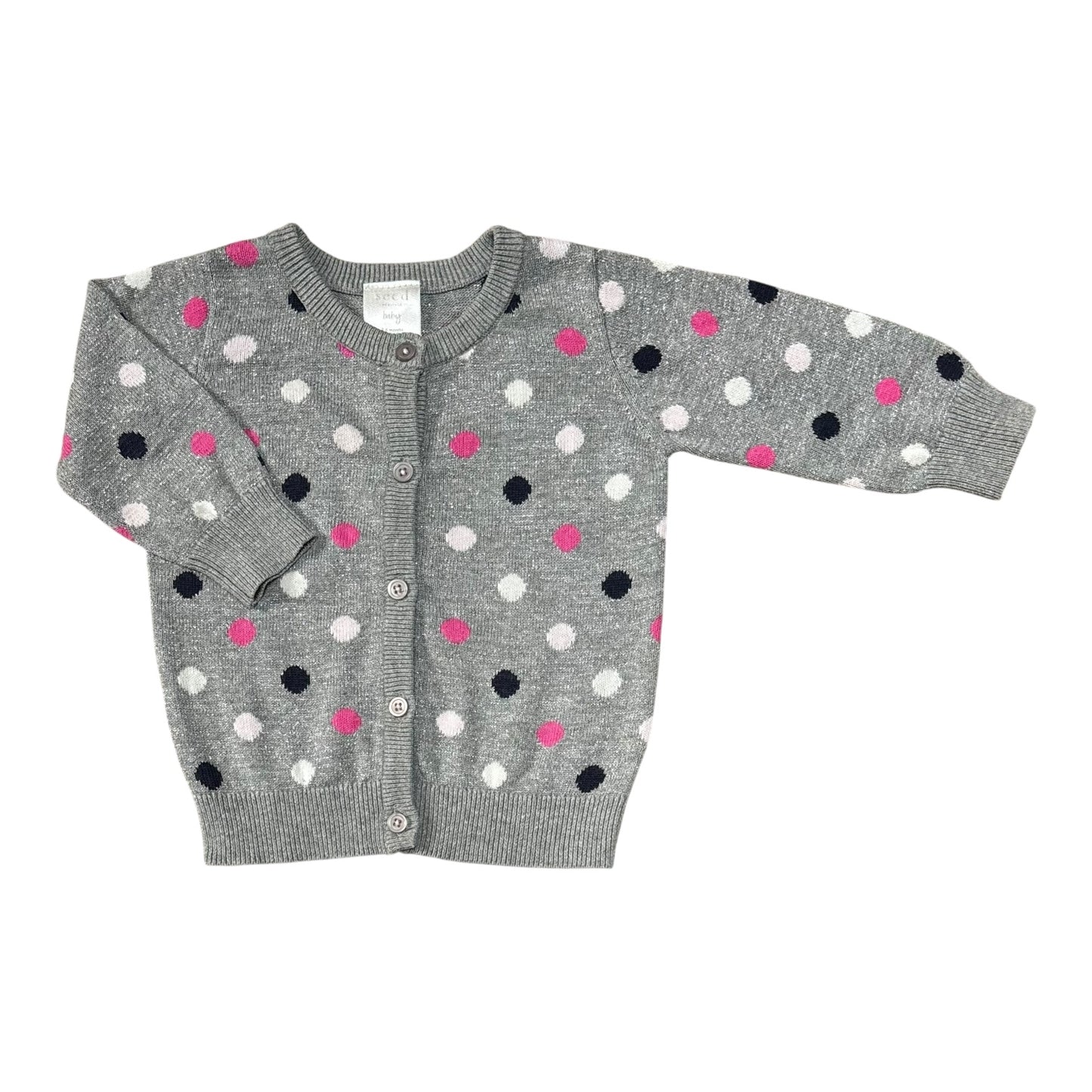 Seed Heritage Knit Cardigan (Size 3-6M)