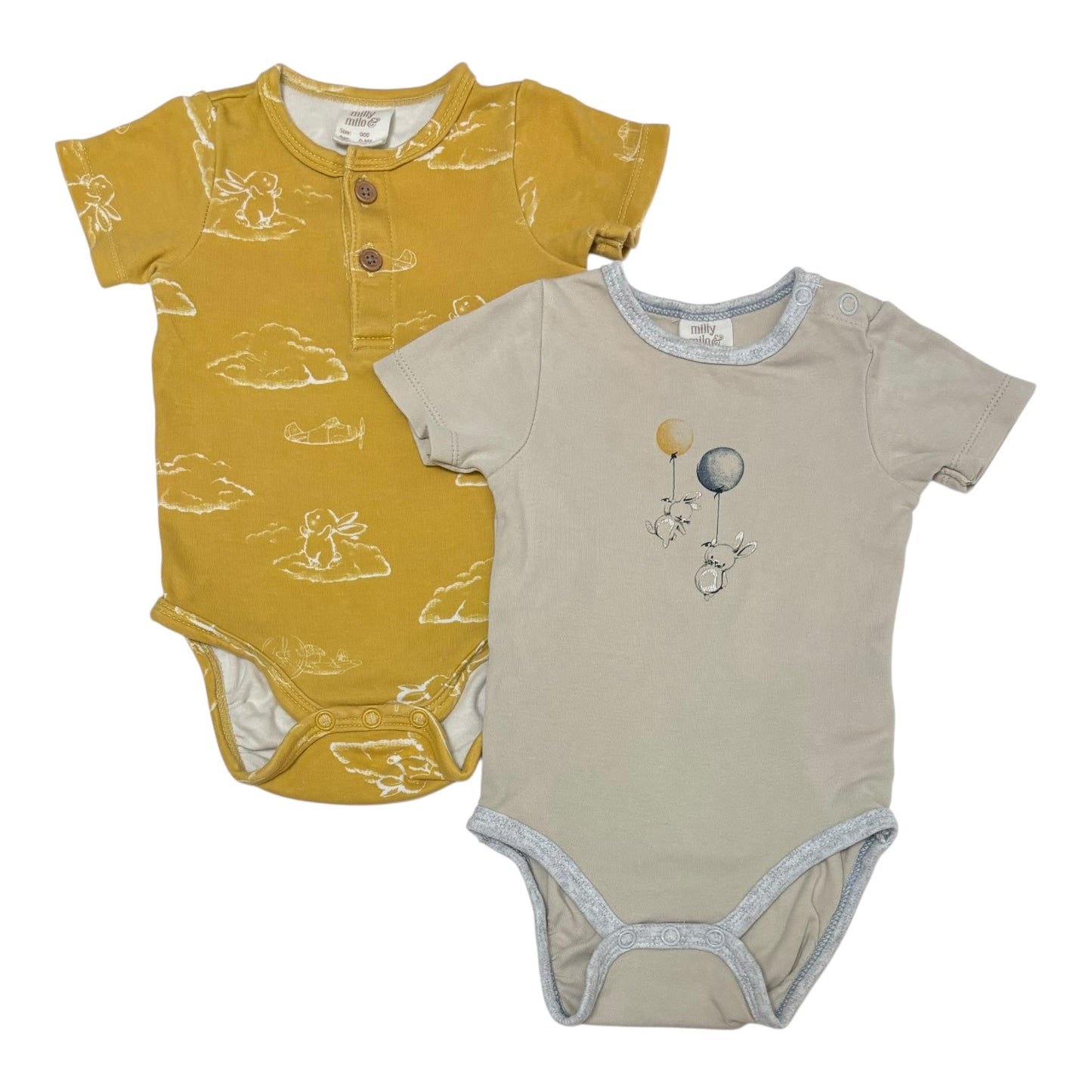 Little Bundle Bodysuit Bundle (Size 0-3M)
