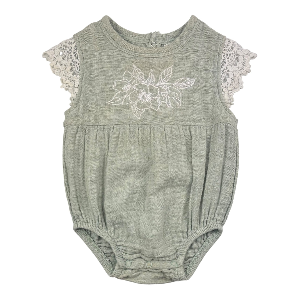 Burrow & Be Romper (Size 6-12M)