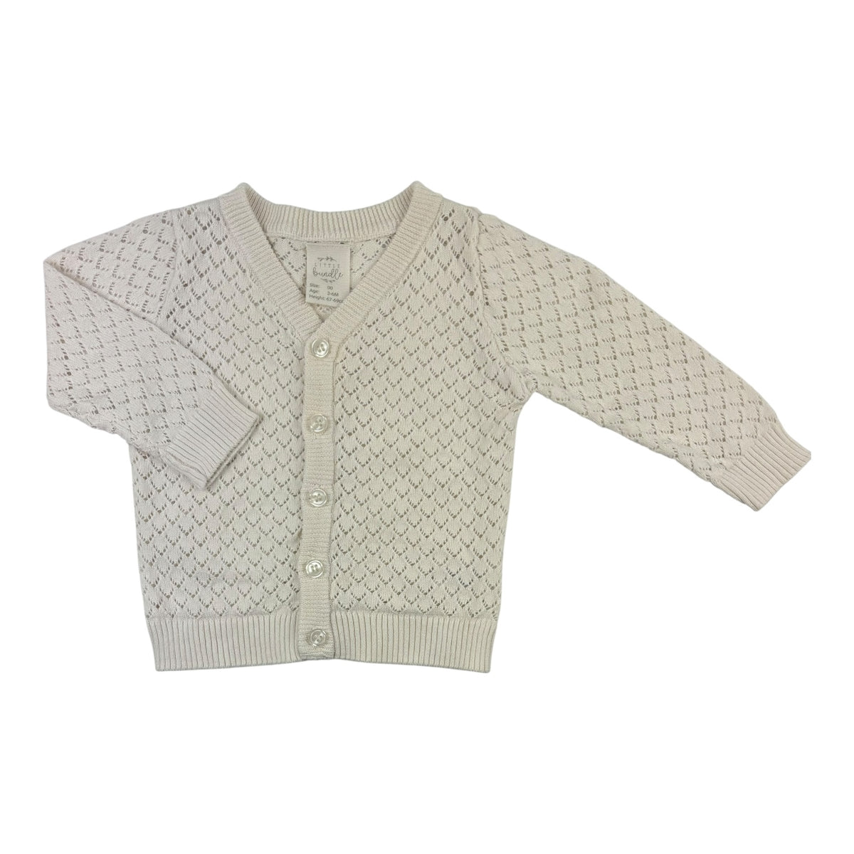 Little Bundle Knit Cardigan (3-6M)