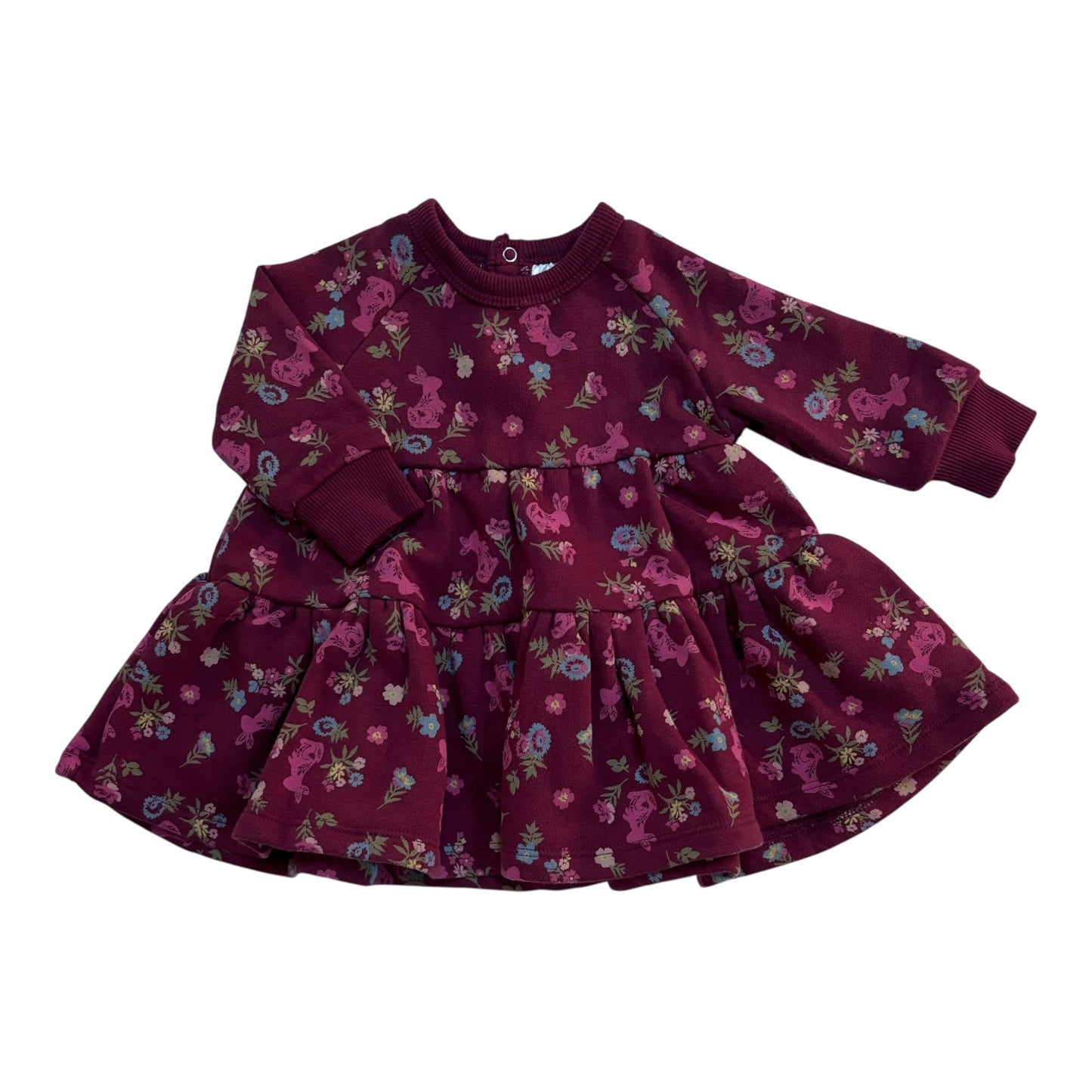 Teeny Weeny Fleece Dress (Size 0-3M)
