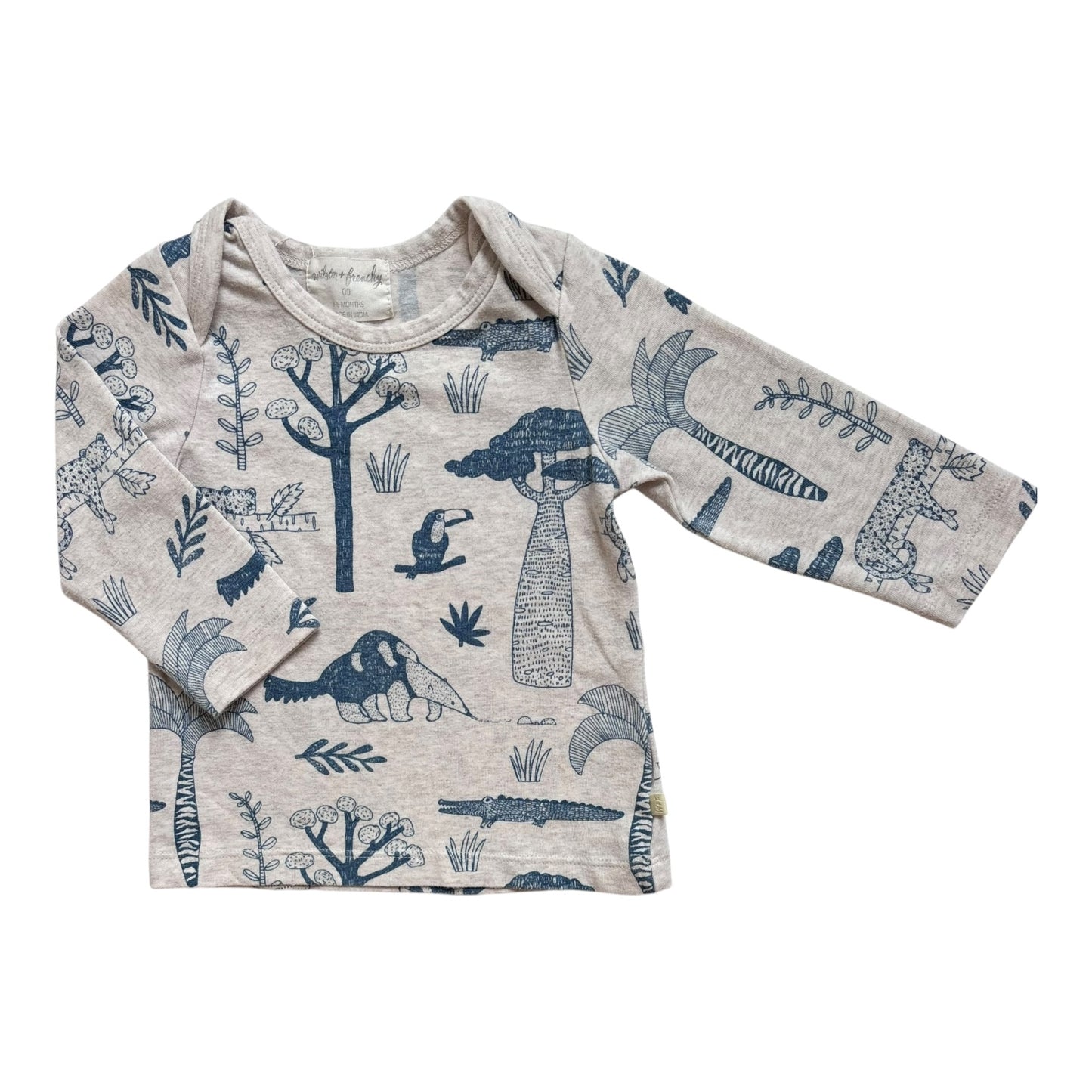 Wilson & Frenchy Top (Size 3-6M)