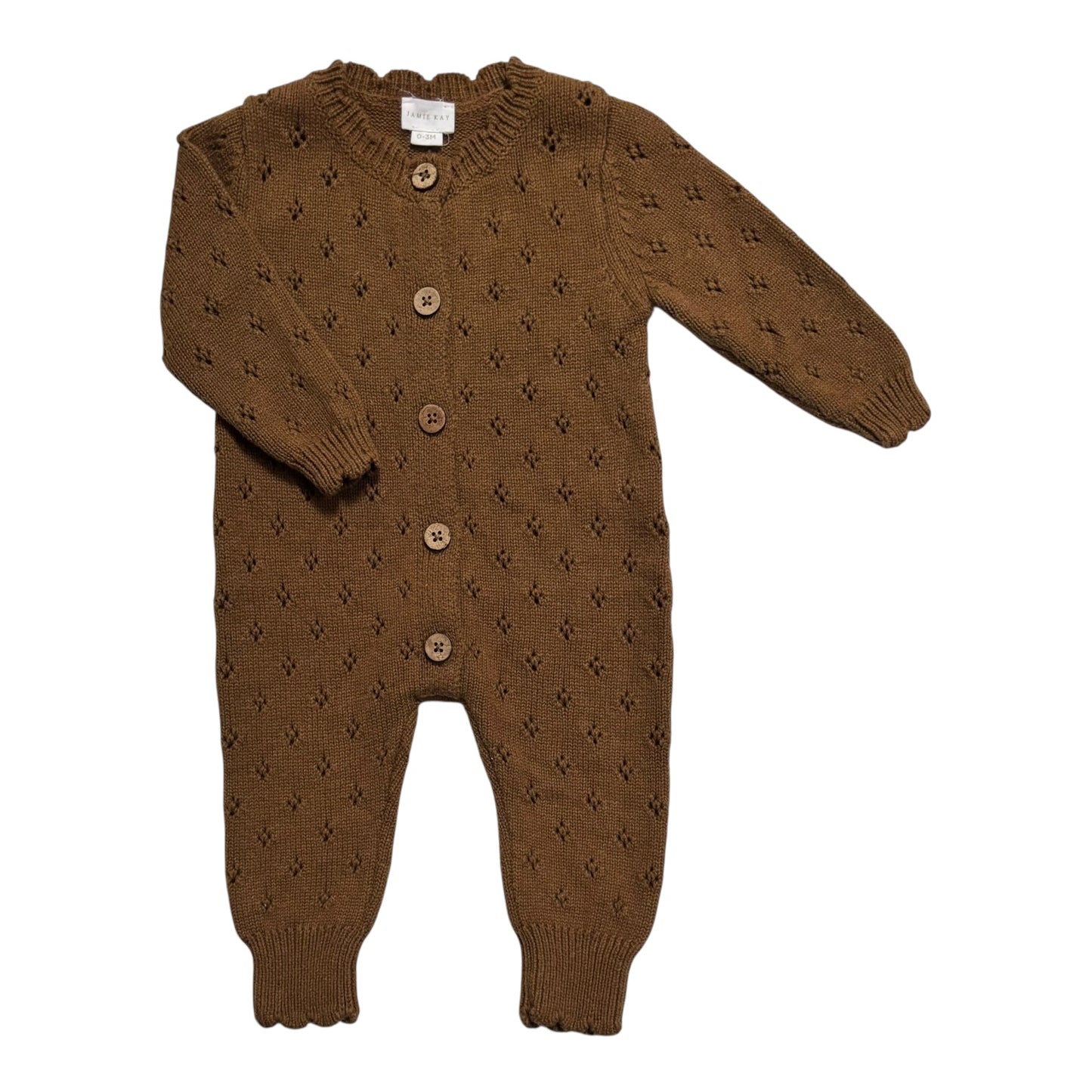 Jamie Kay Knit Onesie (Size 0-3M)