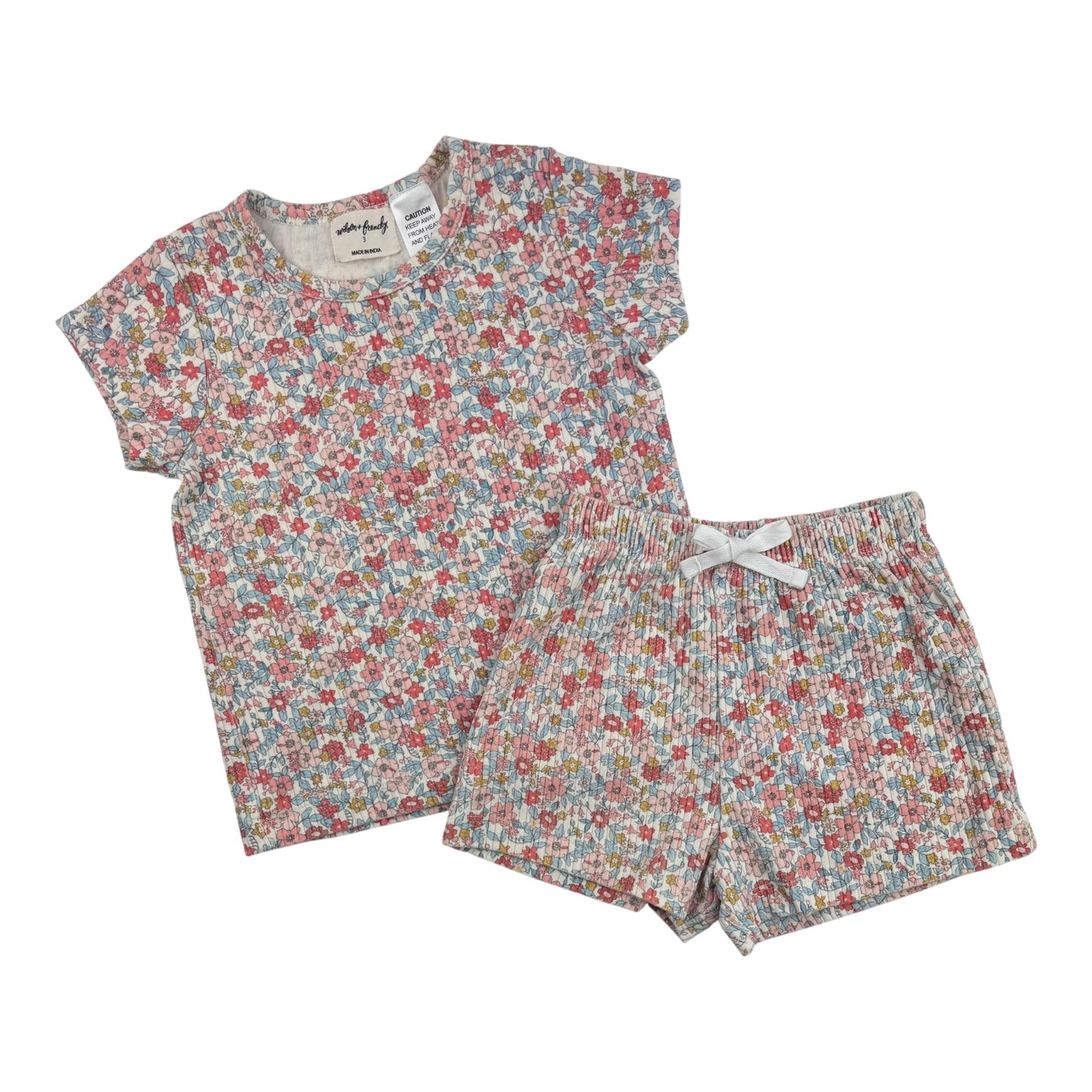 Wilson & Frenchy Top & Shorts (Size 3Y)