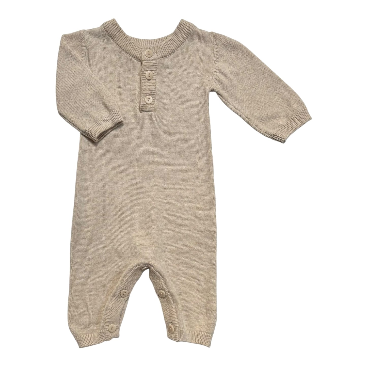 Nature Baby Knit Onesie (Size 0-3M)