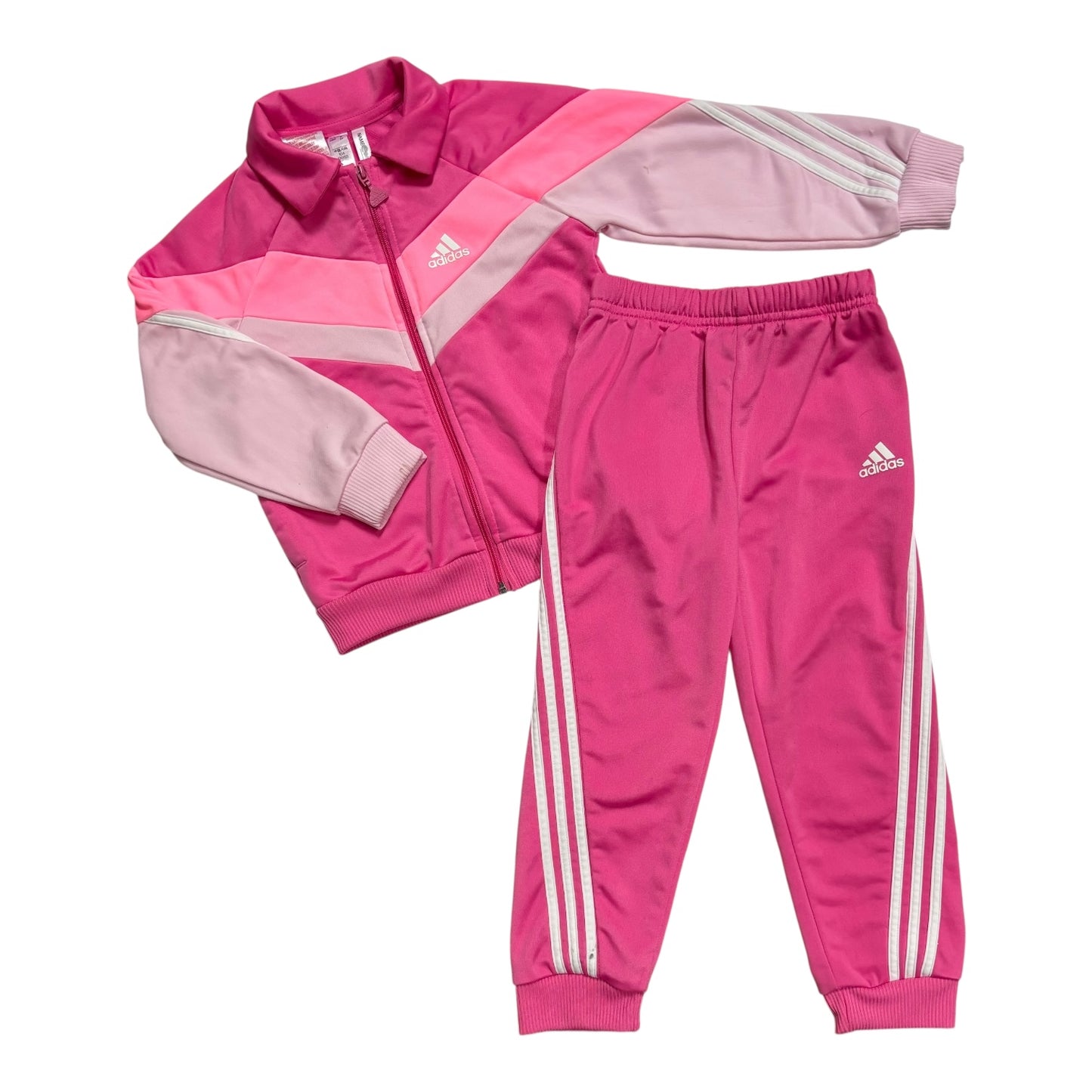 Adidas Tracksuit Set (Size 4Y)