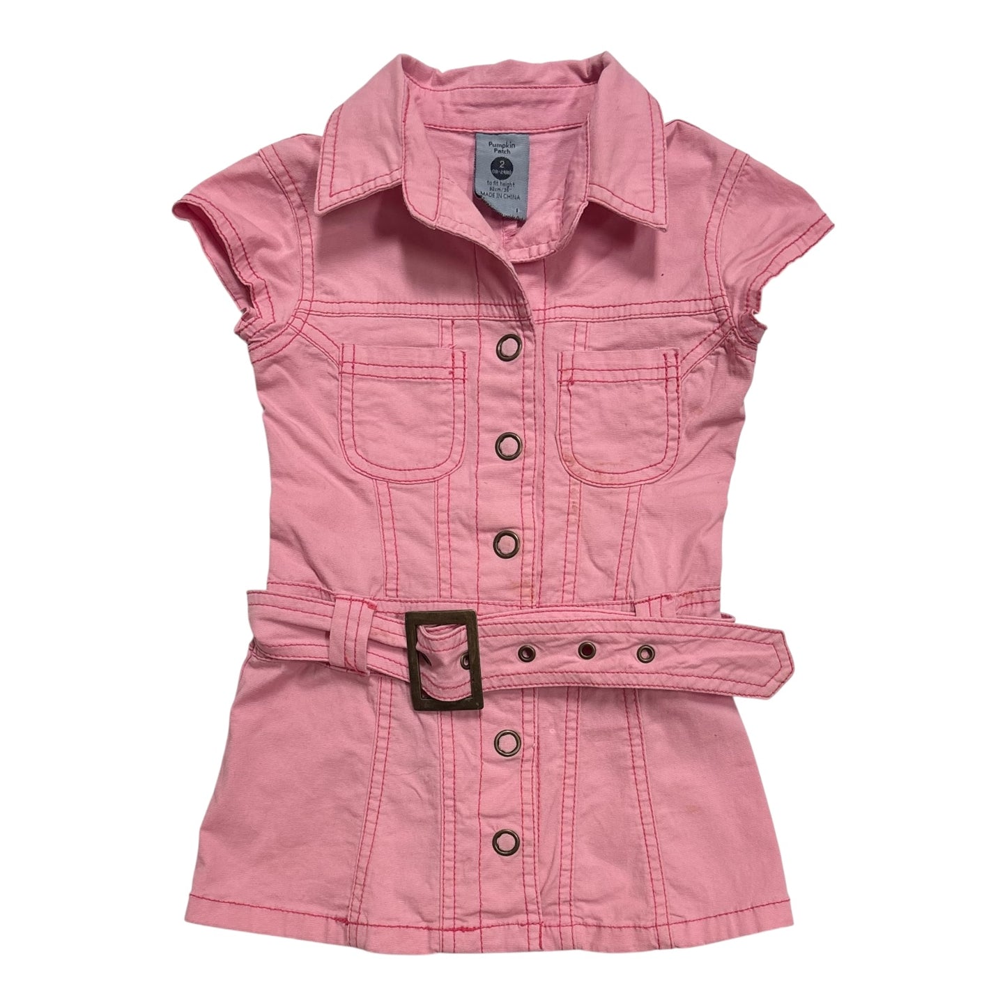 Pumpkin Patch Denim Dress (Size 2Y)