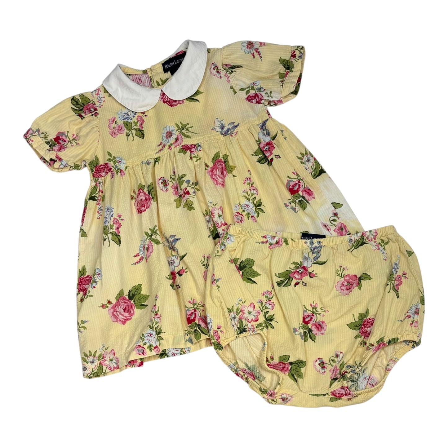 Ralph Lauren Dress & Bloomers (Size 18-24M)