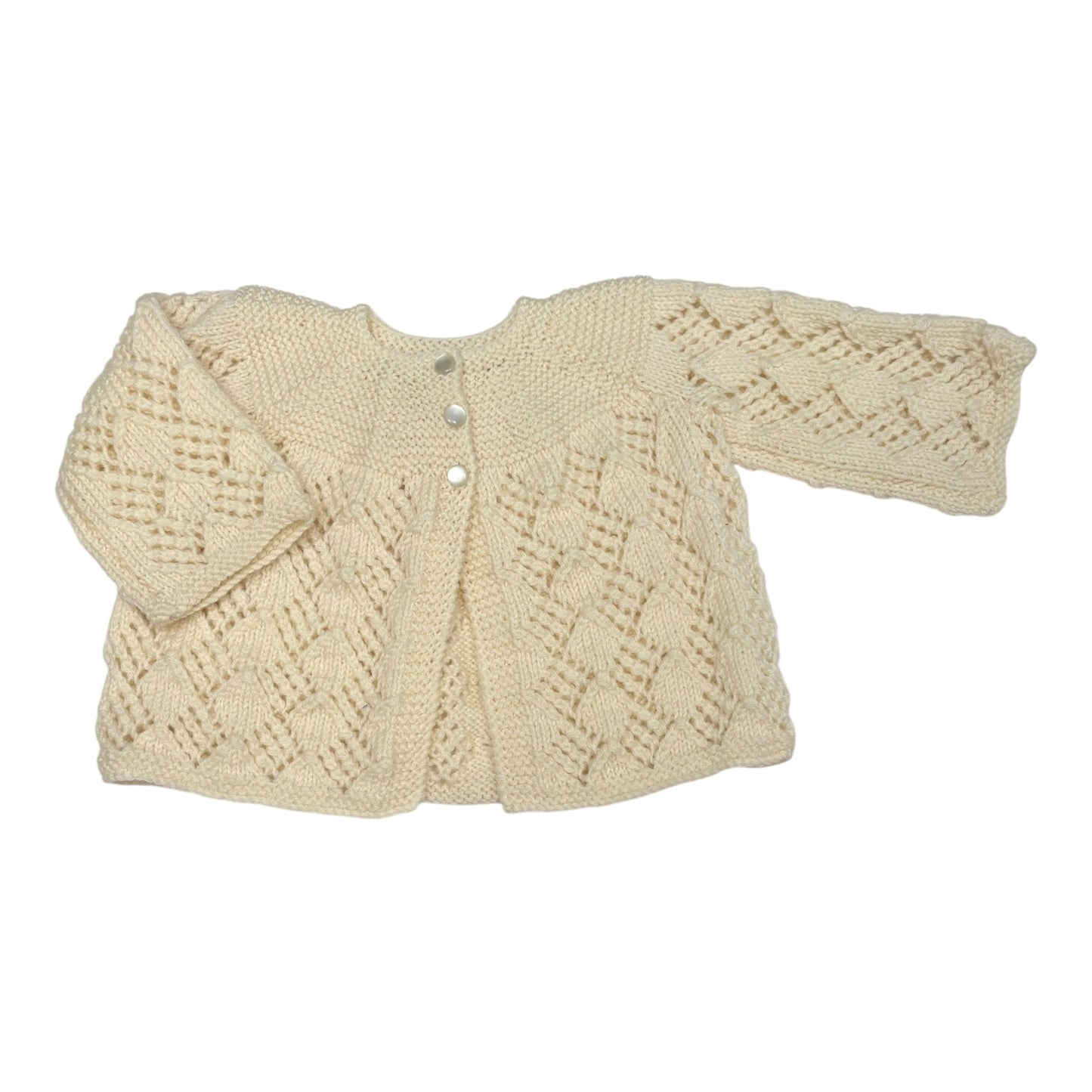 Handmade Knit Cardigan (6M)