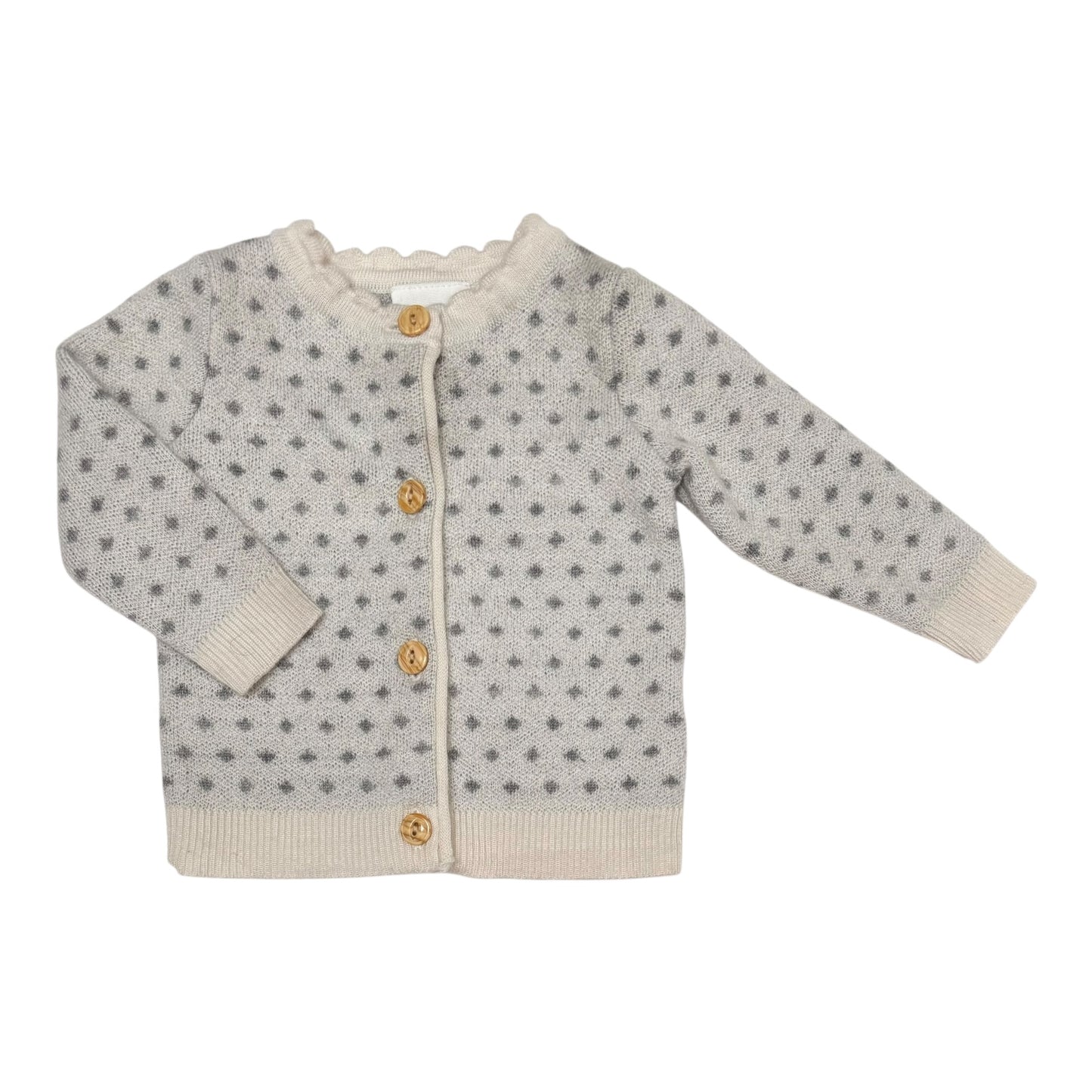 Milly & Milo Merino Cardigan (Size 0-3M)