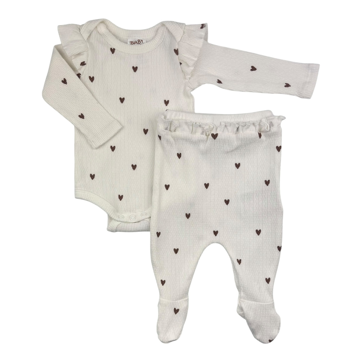 Cotton On Bodysuit & Pants (Size NB)