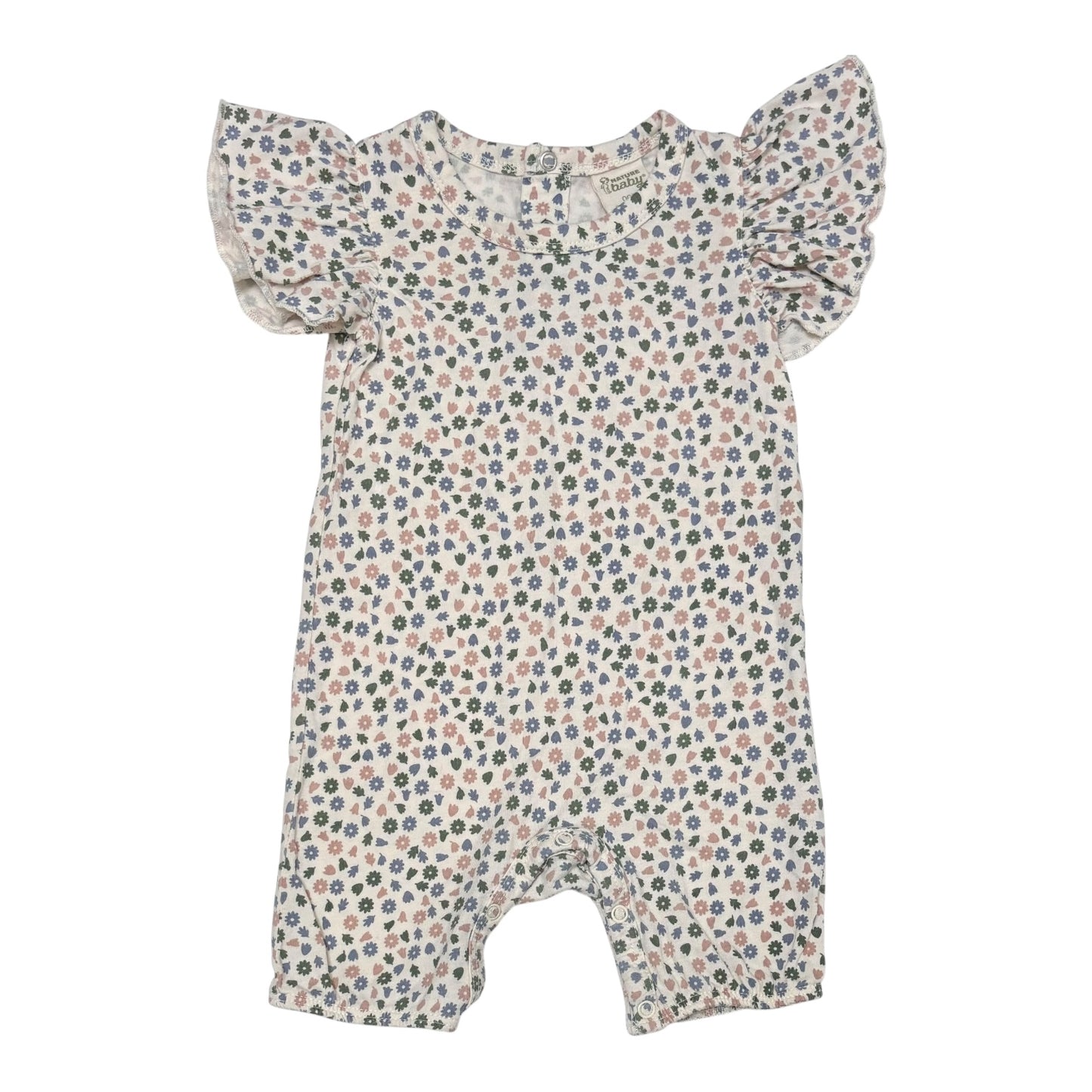 Nature Baby Romper (Size 0-3M)