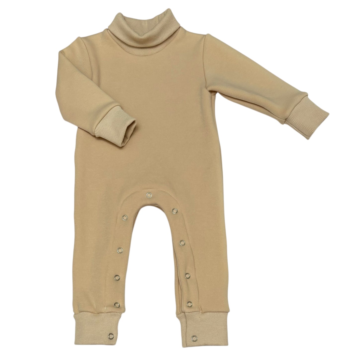 Cinnamon Baby Fleece Onesie (3-6M)