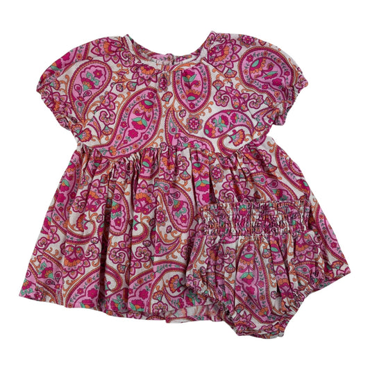 Seed Heritage Dress & Bloomers (Size 3-6M)