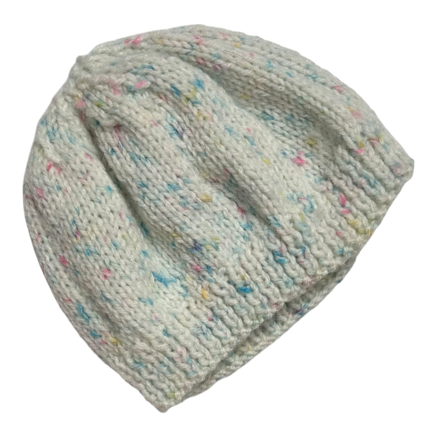 Handmade Knit Beanie (Size NB)