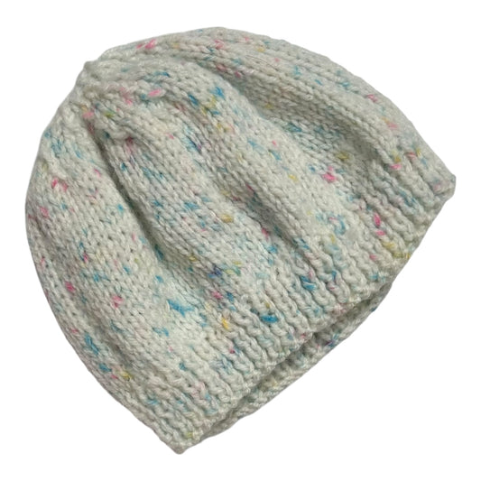 Handmade Knit Beanie (Size NB)