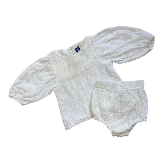 By Billie Top & Bloomers (Size 6-12M)