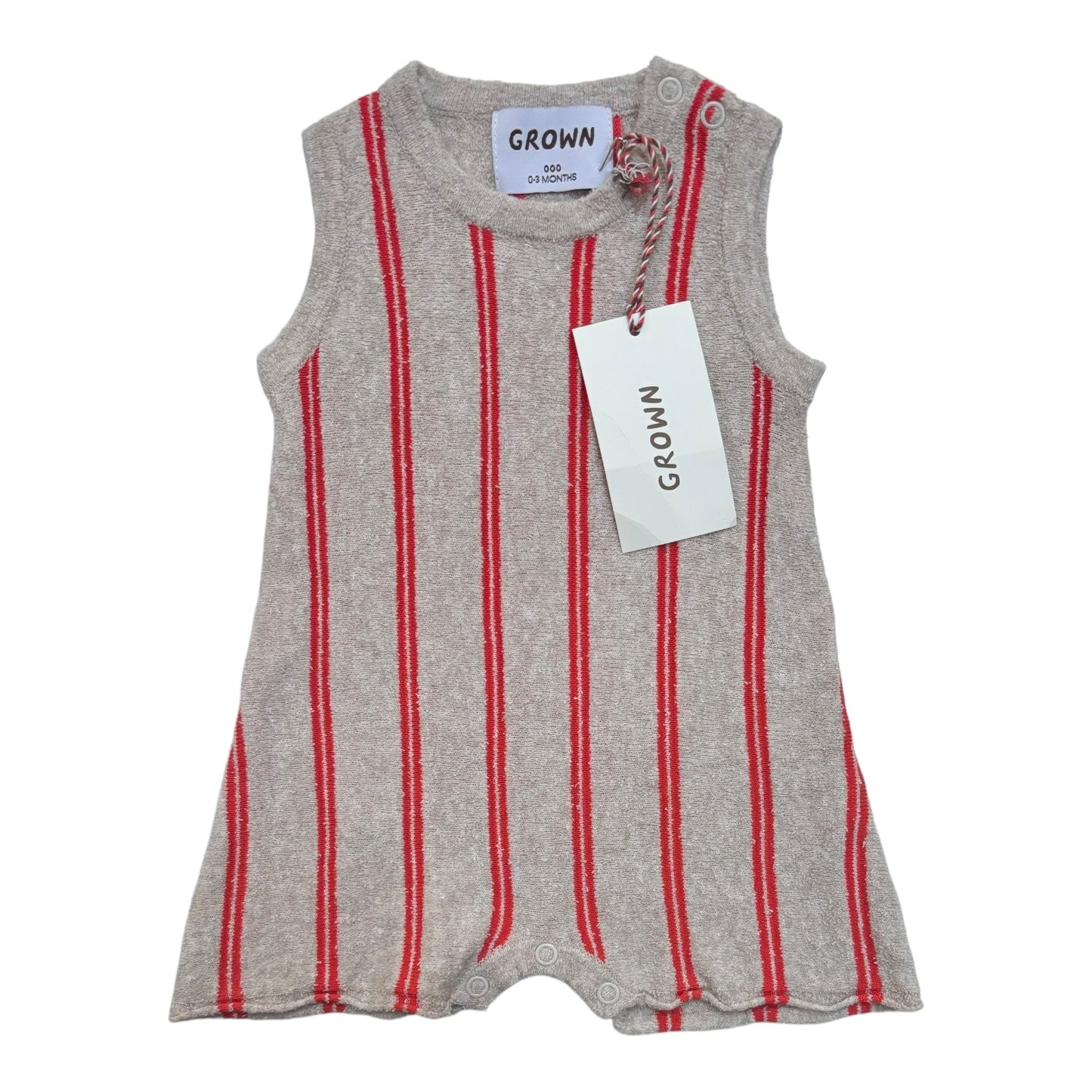 Grown Romper (Size 0-3M)