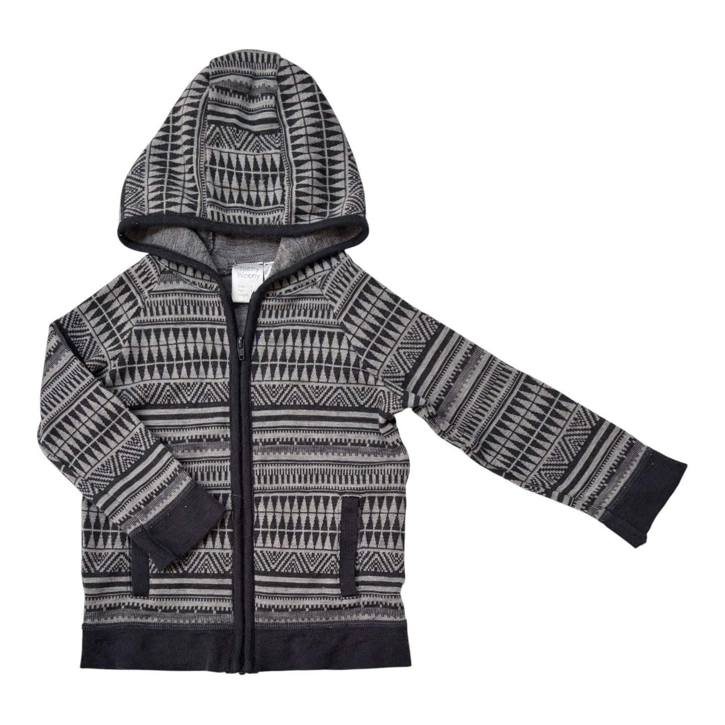 Teeny Weeny Merino Hoodie (12M)