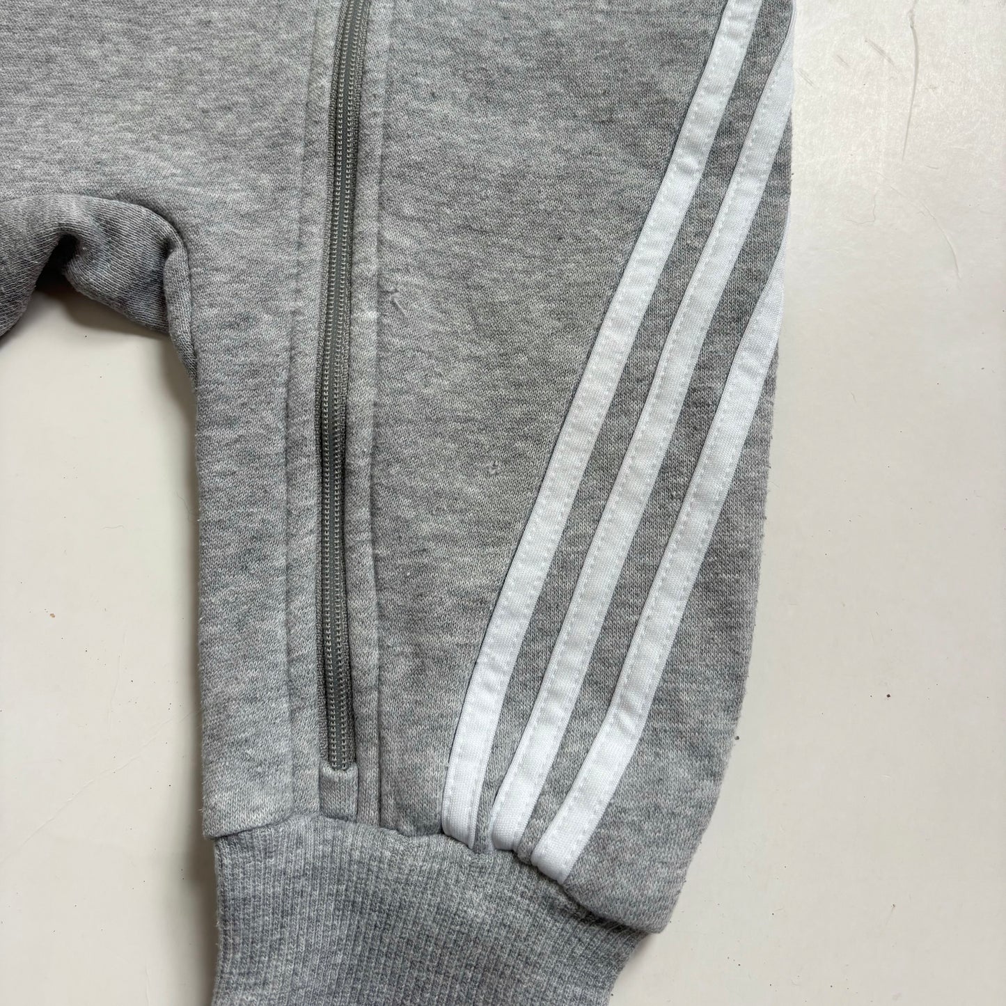 Adidas Fleece Onesie (6-9M)