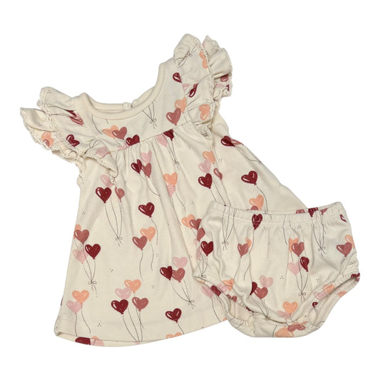 Quincy Mae Top & Bloomers (Size 0-3M)