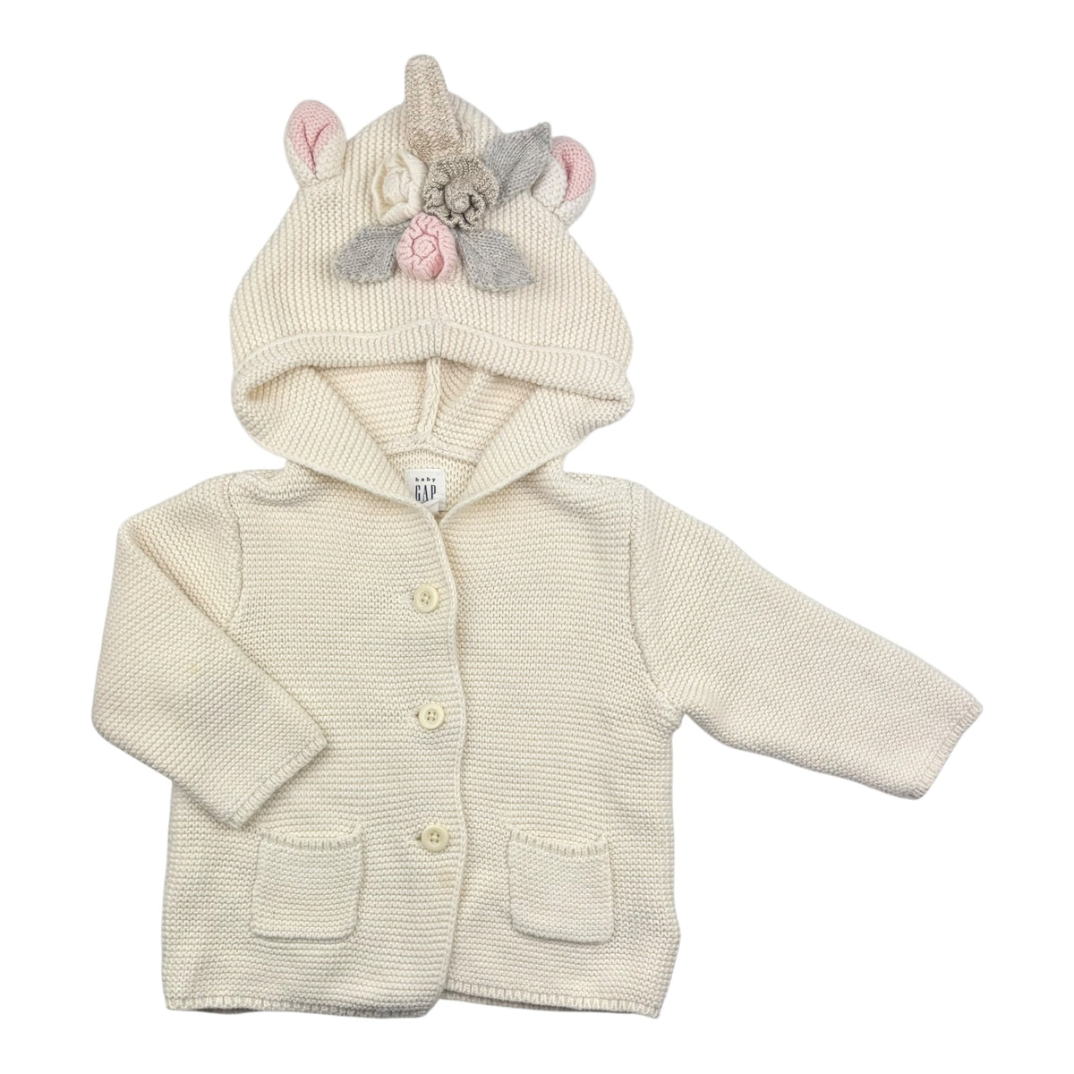 Baby Gap Knit Cardigan (Size 6-12M)