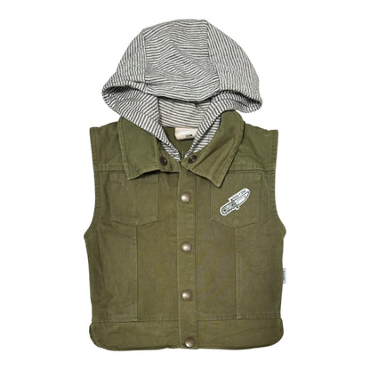 Kauri & Sons Hooded Vest (Size 18-24M)