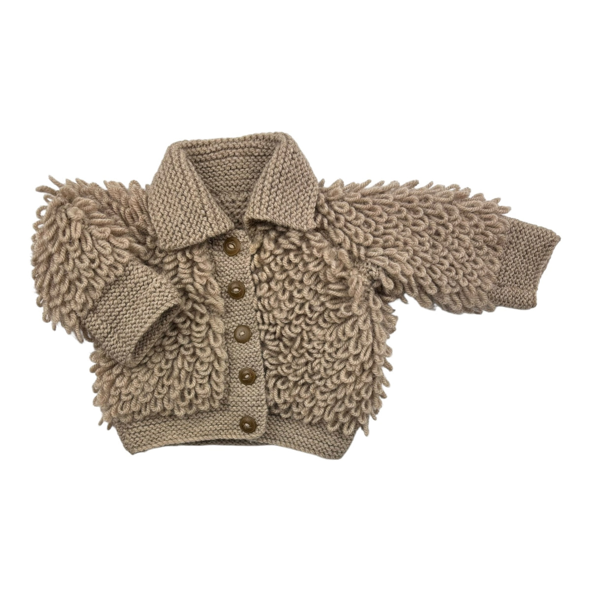 Handmade Knit Jacket (Size NB)