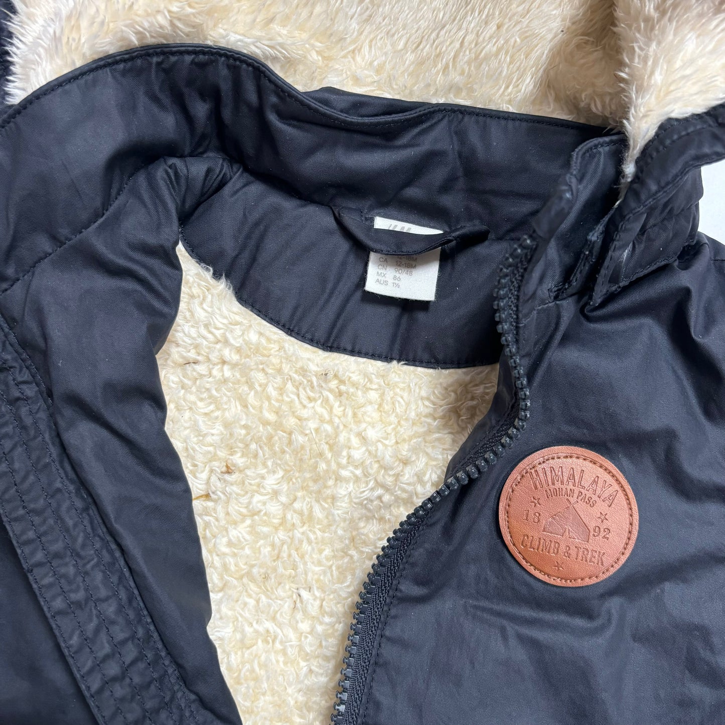 H & M Fleece Jacket (Size 12-18M)