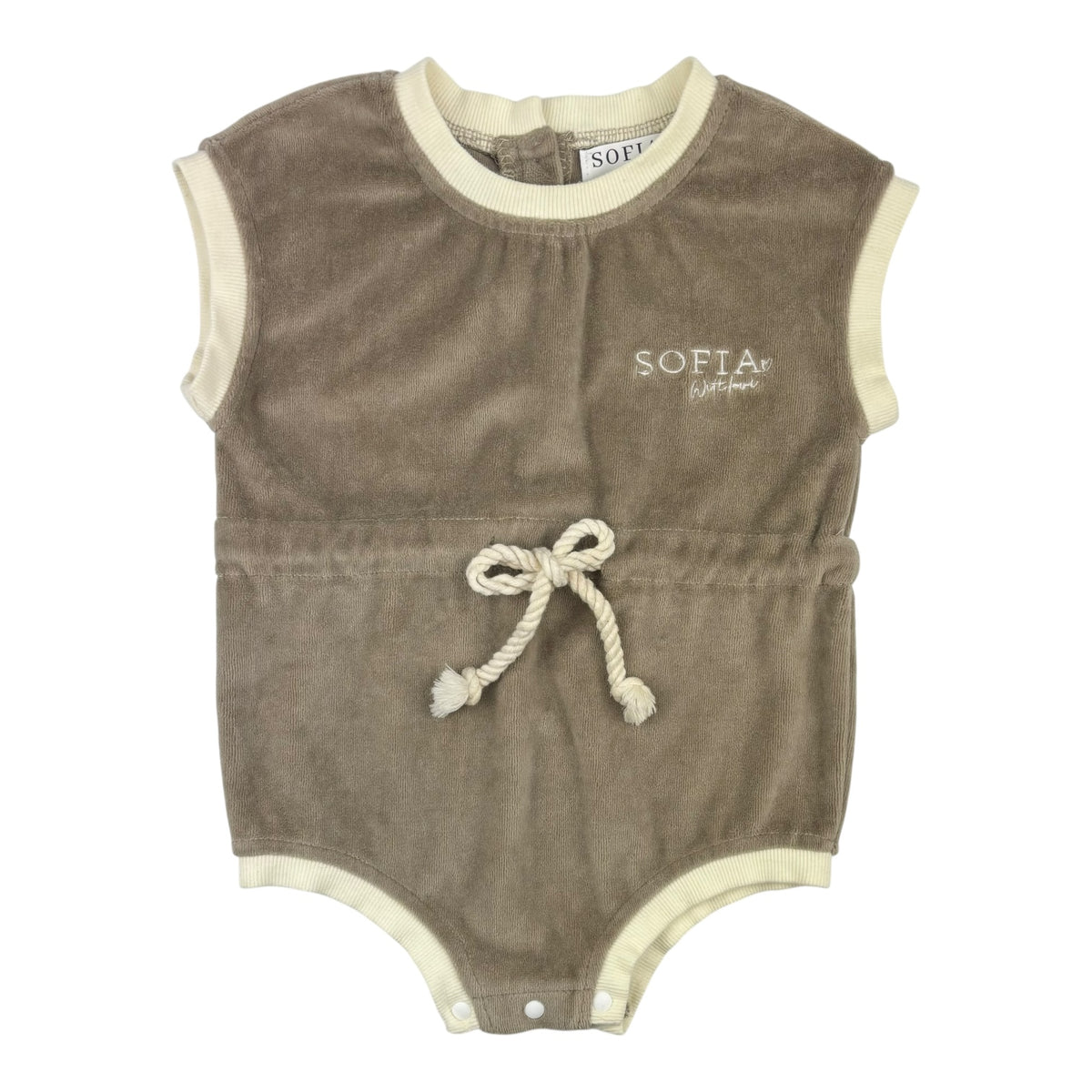 Sofia with Love Romper (Size 6-12M)