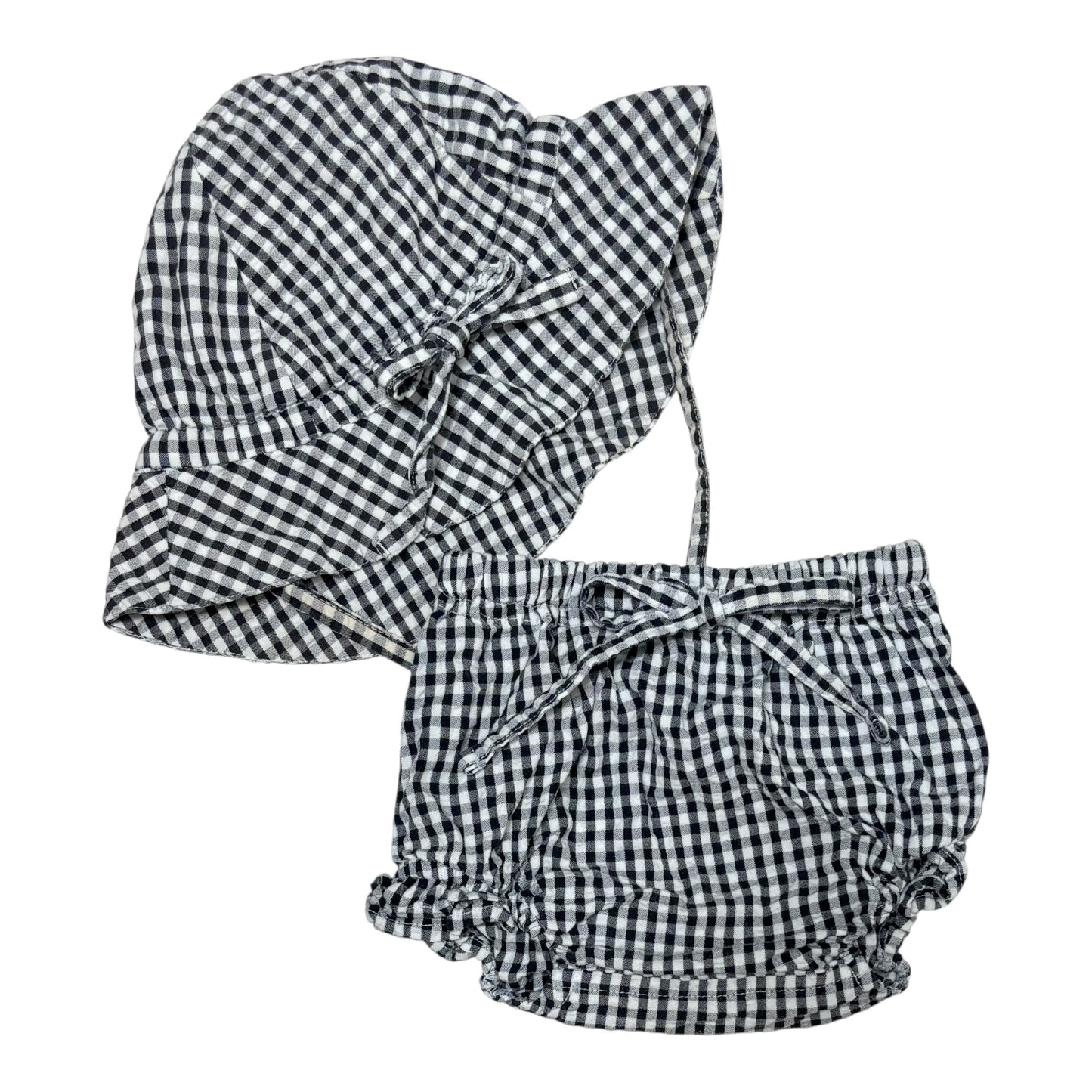 Nature Baby Bloomers & Hat (Size 6-12M)