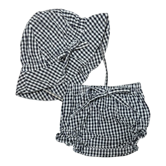 Nature Baby Bloomers & Hat (Size 6-12M)