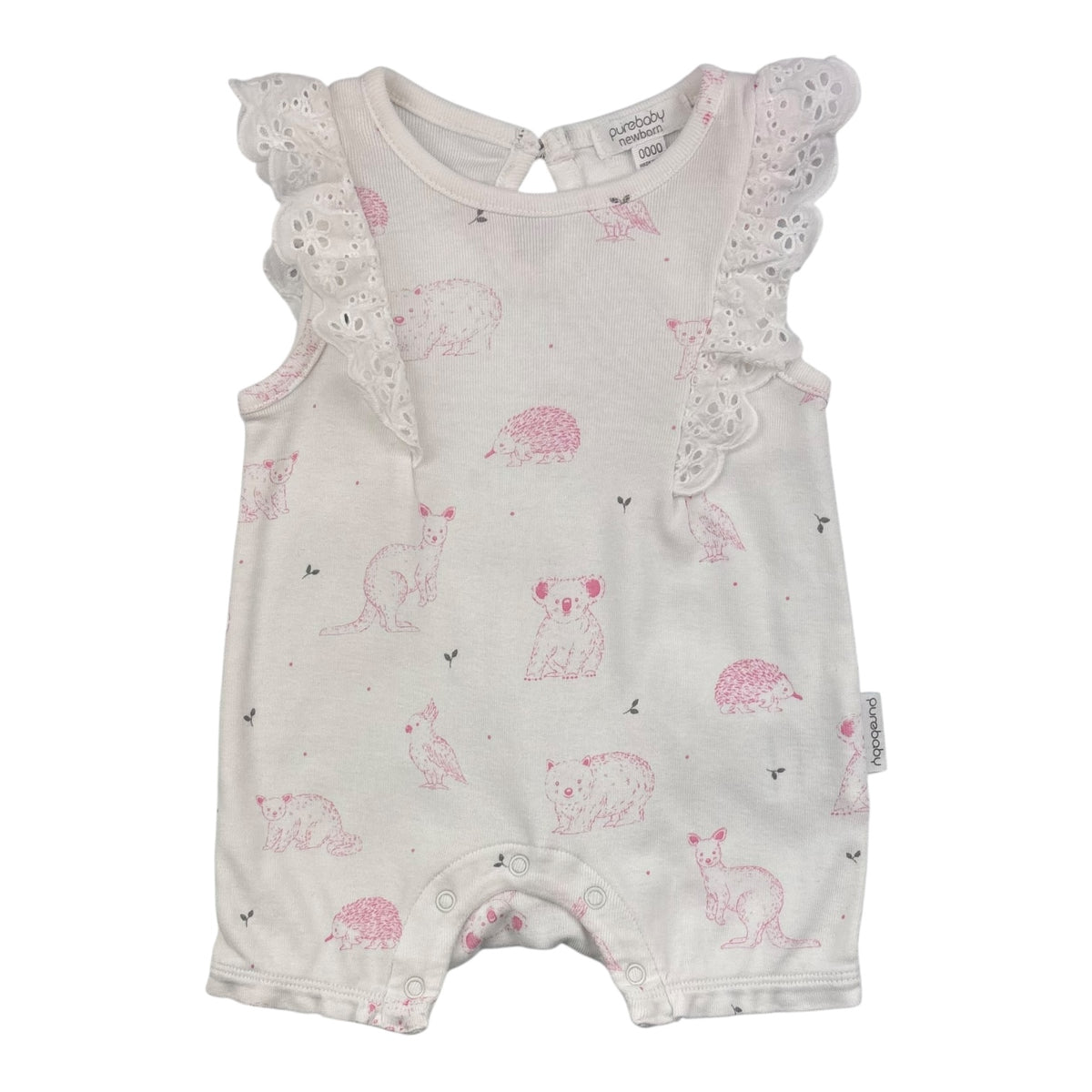 Purebaby Romper (Size NB)