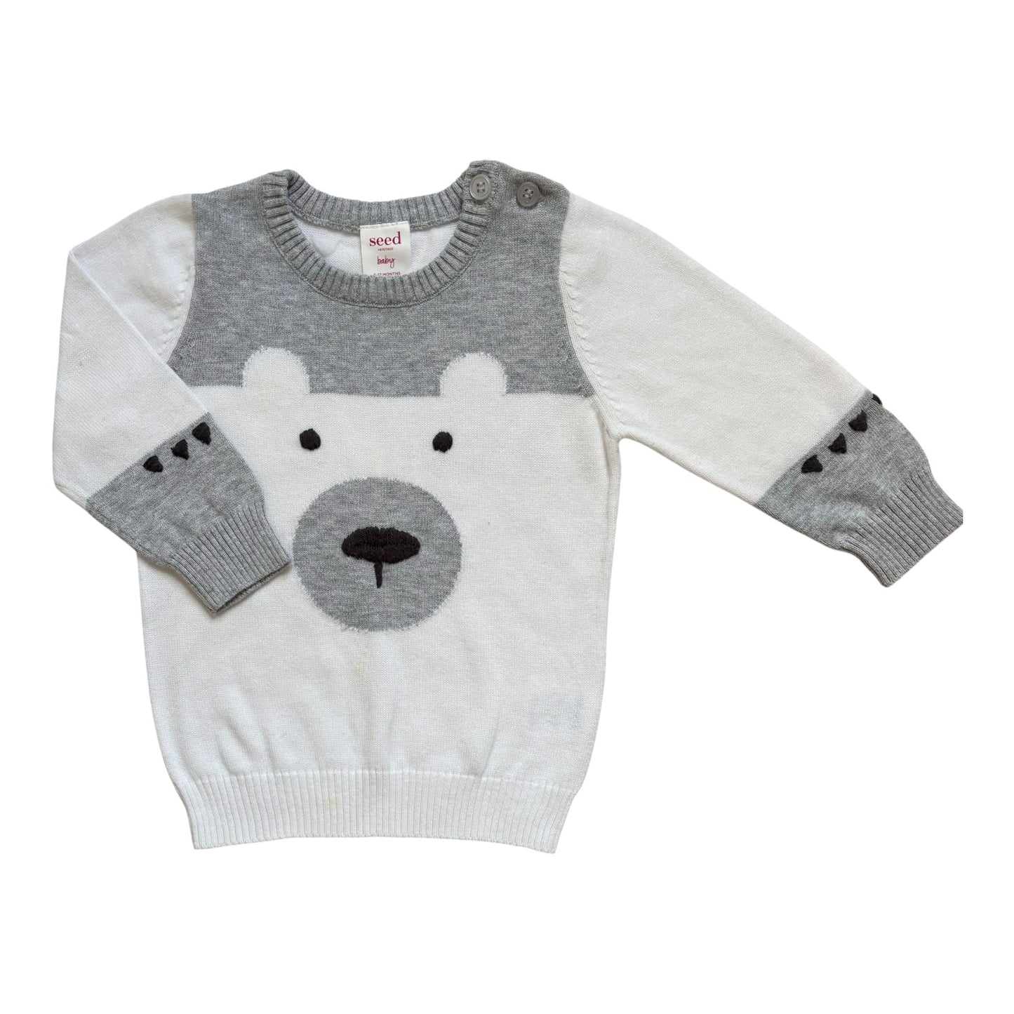 Seed Heritage Knit Jumper (Size 6-12M)
