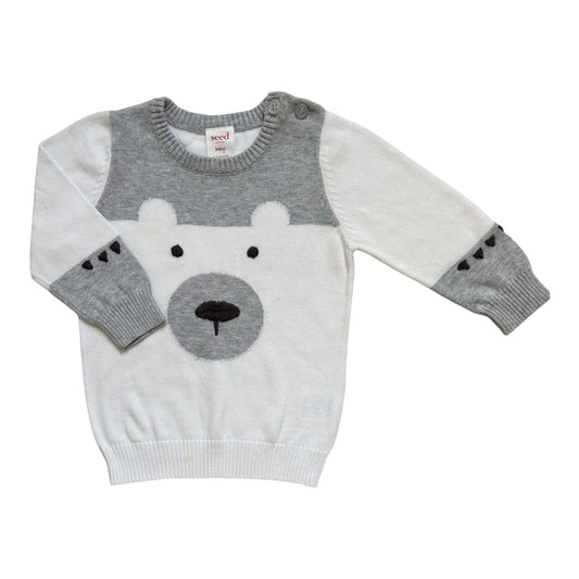 Seed Heritage Knit Jumper (Size 6-12M)