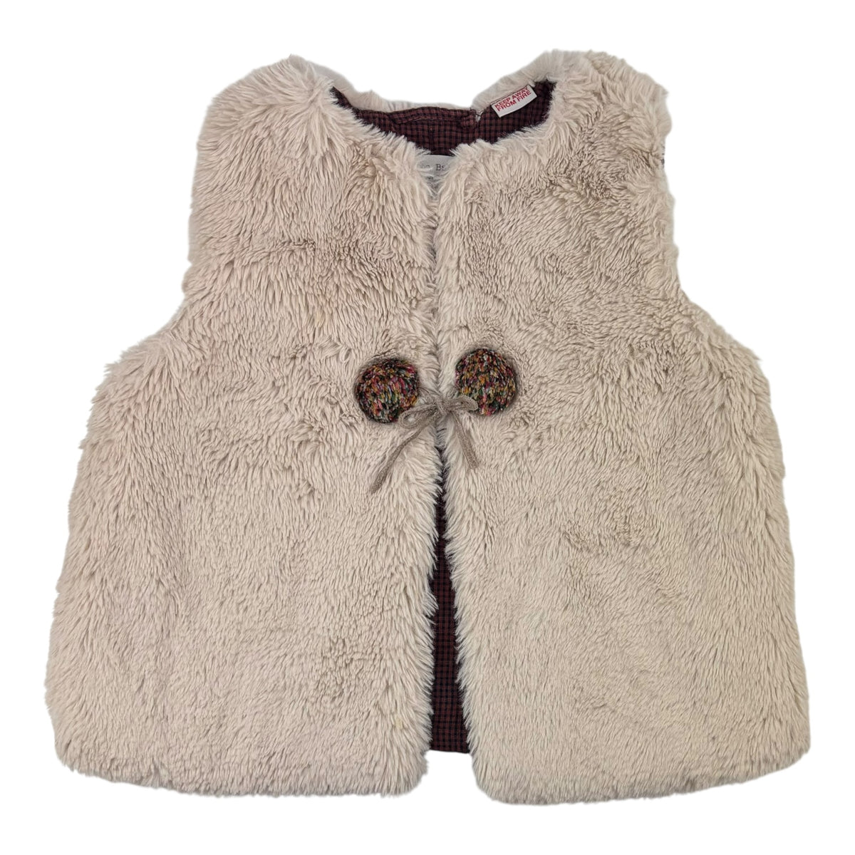 Zara Fluffy Vest (Size 2/3Y)