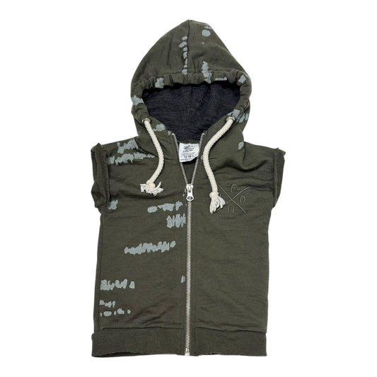 Little Flock of Horrors Merino Vest (Size 12-18M)