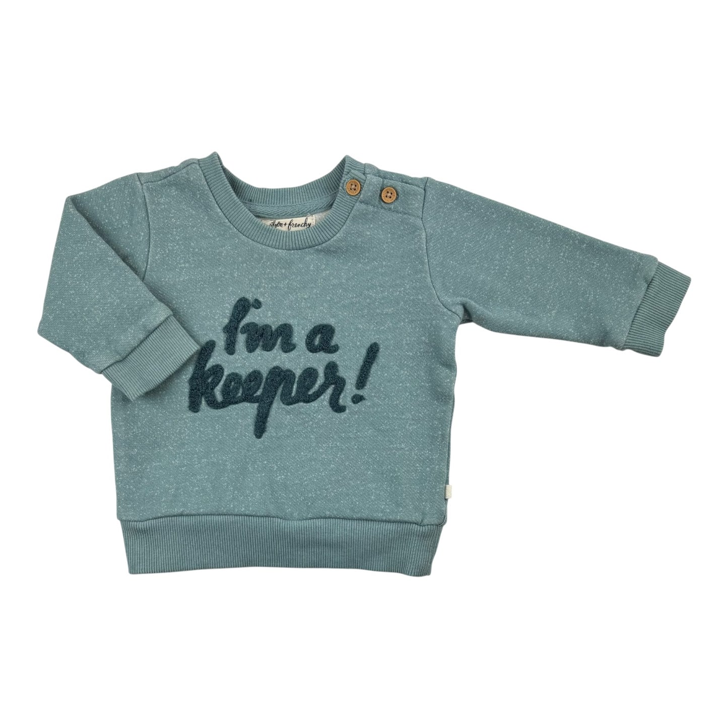Wilson & Frenchy Fleece Jumper (Size 0-3M)