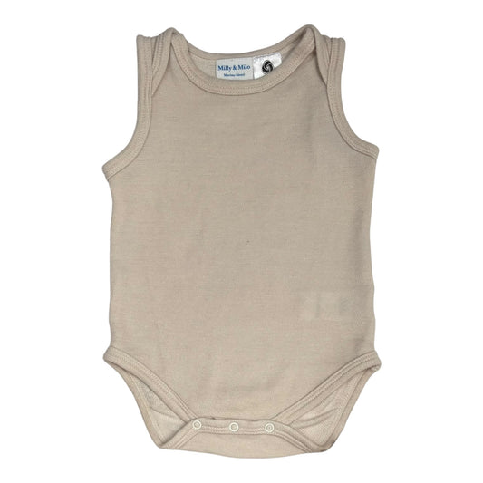 Milly & Milo Merino Bodysuit (Size 3-6M)