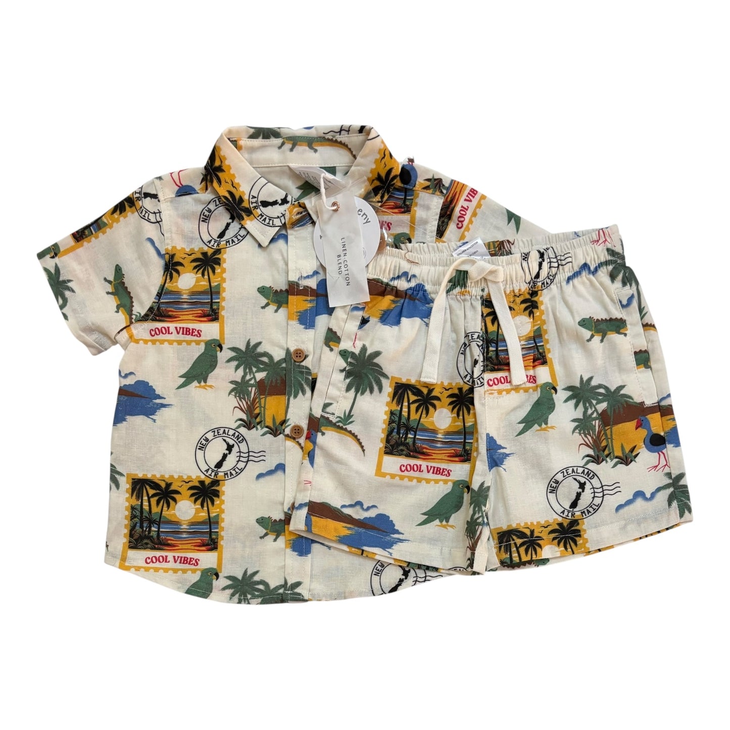 Teeny Weeny Top & Shorts (Size 12-18M)
