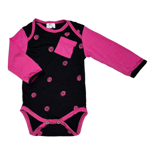 Little Flock of Horrors Merino Bodysuit (Size 6-12M)