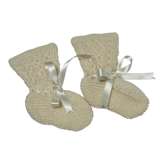 Handmade Booties (0-3M)